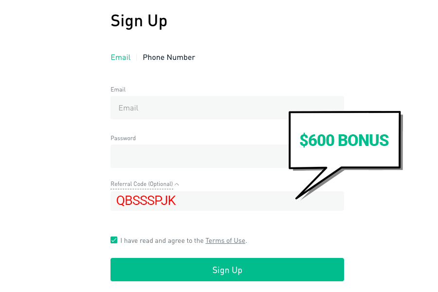 Open exchange account